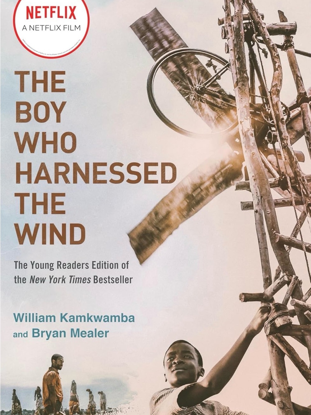 The Boy Who Harnessed the Wind — Young Readers Edition (Blue/Brown Cover)
